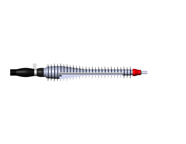 132kv Composite Bushing Outdoor Hv Cable termination