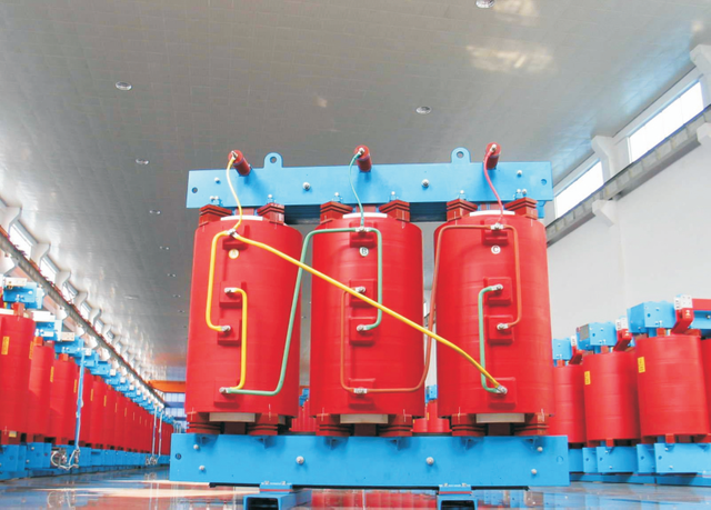 35kV Indoor Dry Type Power Transformer With On Load Tap Changer