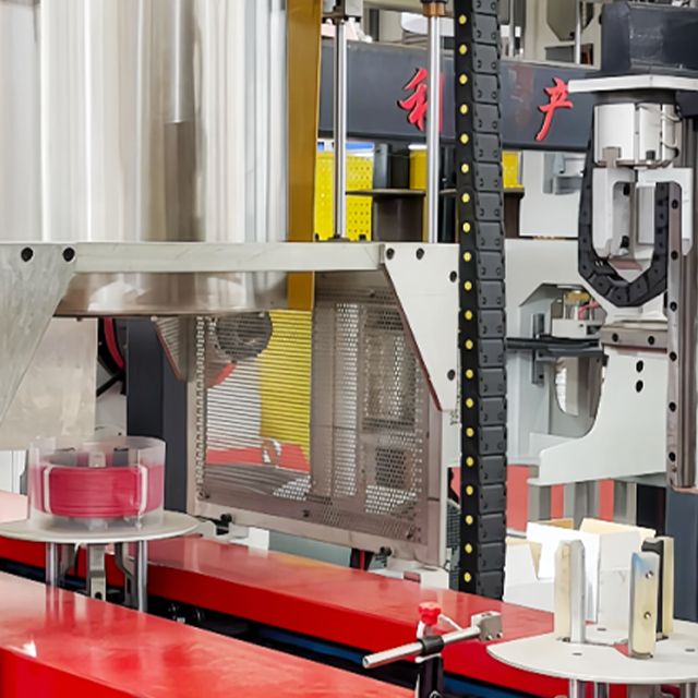 Automatic Coiling/Belting/Shrinking/Robot Stacking Line CLS-5000, High-Speed Packaging, Alloy Steel Frame, IoT-Enabled