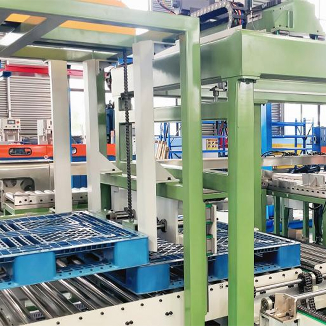 Automatic Palletizing Machine | 1500 Units/Minute | PLC-Controlled Precision
