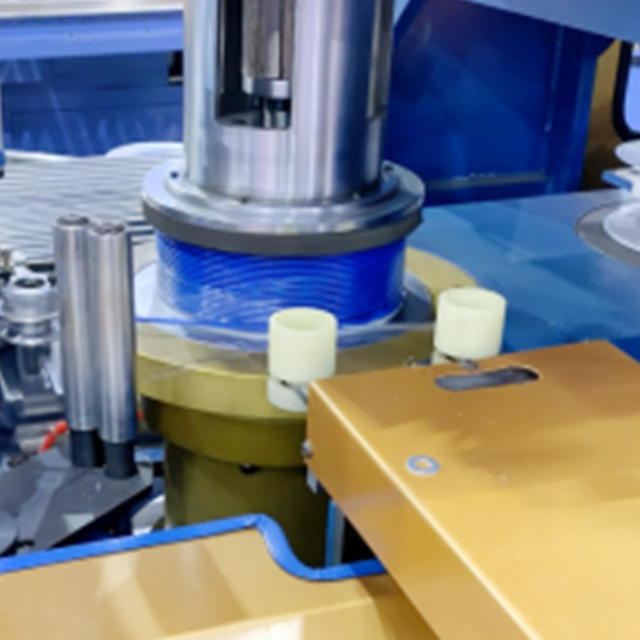 Automatic Spool-Coiling and Packing Machine SCP-3000, High-Speed Coiling, Stainless Steel Frame, 200 Spools/Hour