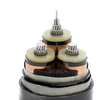 Rated 6kV with Triple Copper Conductors XLPE Insulation Steel Wire Armoring Robust Electric Cable