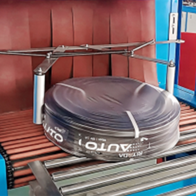 ZX-3000 Automatic Coiling/Belting/Shrink Packing Machine, 500 Units/Hour, Stainless Steel Frame, IoT-Enabled