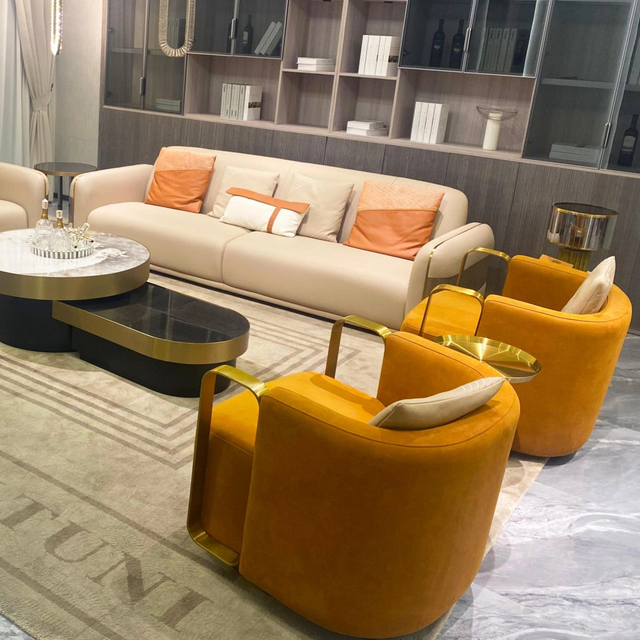 Modern Room Hotel Luxury Leisure Sofa Home Furniture