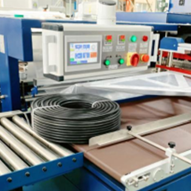 ZX-3000 Automatic Coiling/Belting/Shrink Packing Machine, 500 Units/Hour, Stainless Steel Frame, IoT-Enabled