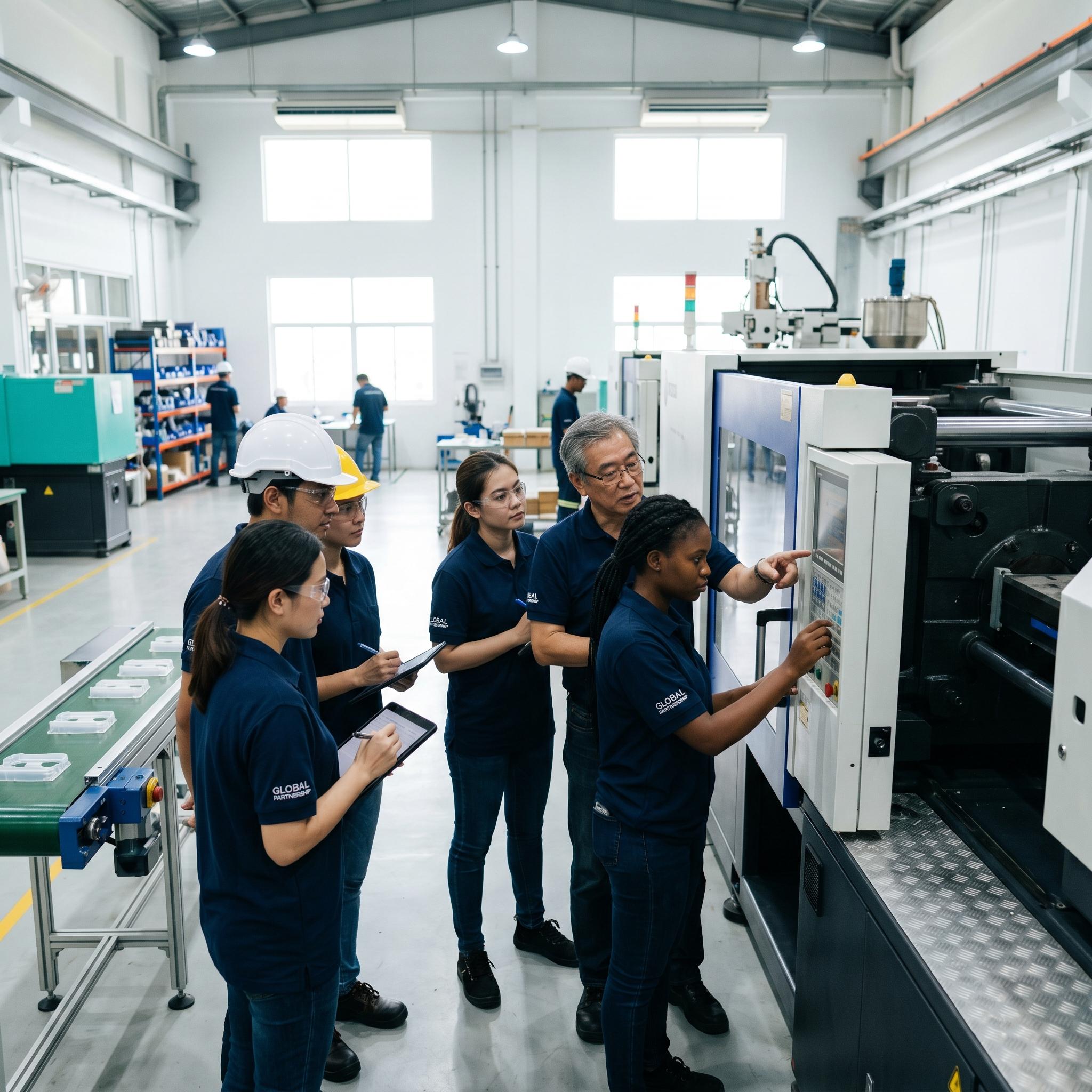 On-site practical training